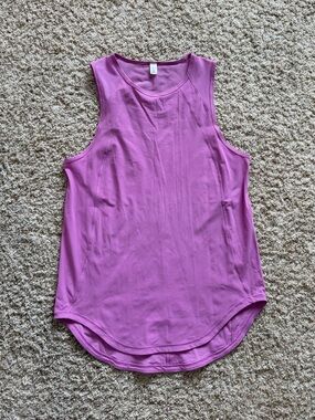 Lululemon Women’s Sculpt Tank Top. Magenta Glow with Mesh. Size 6. NWOT!